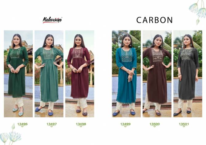 Kalaroop Carbon Fancy Ethnic Wear Wholesale Designer Kurtis Catalog                                                                                                                                                                                                                                                                                                                                                                                                              